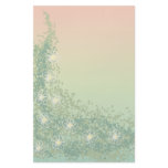 Climbing Vine & White flowers stationery