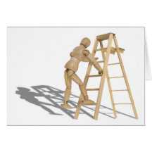 ClimbLadder090410 Greeting Card