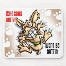 Cling Chihuahua Mousepad