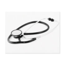 Clinical Stethoscope Post Card