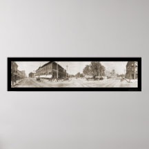 Clinton, Iowa Photo 1907 Poster