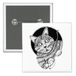 Clinton's Cat Button