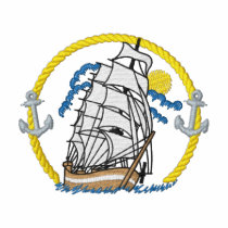 Clipper Ship Logo Embroidered Shirt