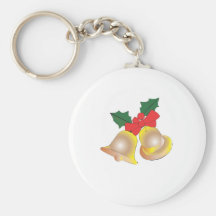 cloches de Noël Porte-clé