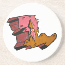 Clock Drink Coaster