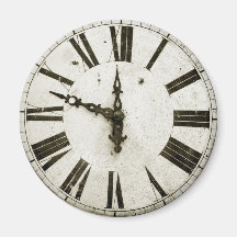 Clock Face Fridge Magnet