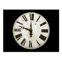 Clock Face Postcards