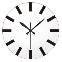 Clock Face Stripes black for your design