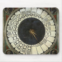 Clock in the Duomo by Paolo Uccello Mouse Pads