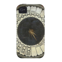 Clock in the Duomo by Uccello, Renaissance Art Vibe iPhone 4 Covers