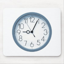 Clock Mouse Pads