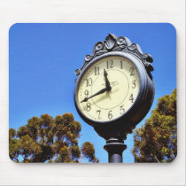 Clock Street Mouse Pad