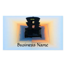 Clock Tower Business Card Templates