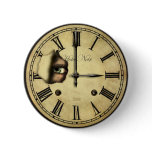Clock Watching Round Buttons