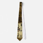 Clock Watching Tie