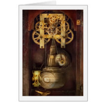 Clockmaker - The Mechanism Greeting Card