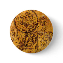 Clockwork Collage Buttons