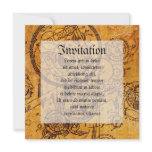 Clockwork Collage Invites