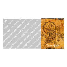 Clockwork Collage Photo Cards