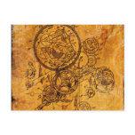 Clockwork Collage Post Cards