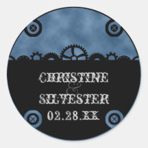 Clockwork Silhouette, souvenir stickers