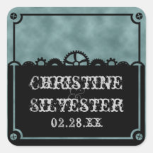 Clockwork Silhouette, souvenir stickers