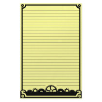 Clockwork Silhouette, stationery