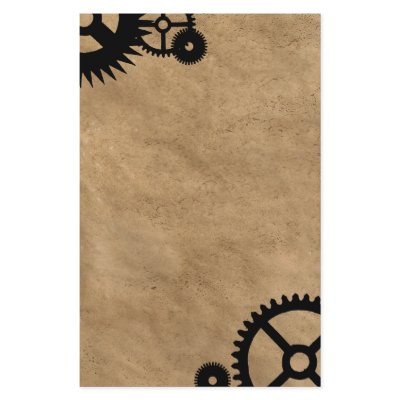 Clockwork Steampunk Stationery by Nemain1985
