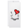 Clogging Items - I Heart Clogging Rack Card Template