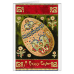 Cloisonne Easter Egg Greeting Cards