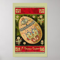 Cloisonne Easter Egg Poster