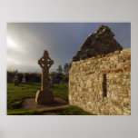 Clonmacnoise Celtic cross Posters