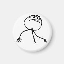 Close Enough Round Magnet 1