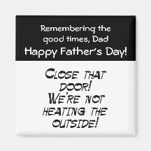 Close that door! fridge magnets