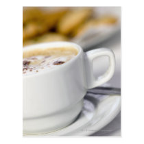 Close-up of a cup of coffee postcards