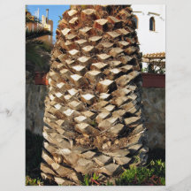 Close up of a palm tree personalized flyer