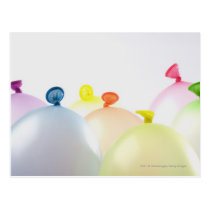 Close-up of balloons postcards