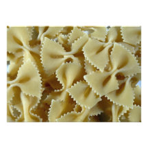 Close-up of bow-tie pasta shells Photo Invite