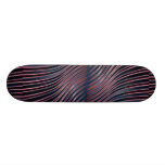 Close-up of moulded glass bowl skate deck
