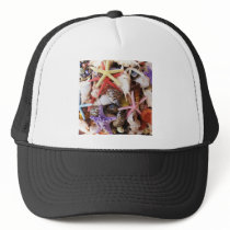 Close Up Sea Shell ans Starfish Photos Hat