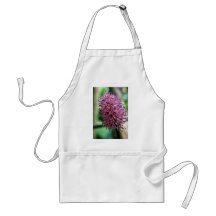 Close up shot of swamp pink aprons