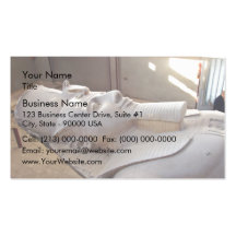 Close up view of Ramses Business Card Template