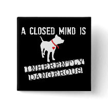 Closed Mind is Inherently Dangerous Pin