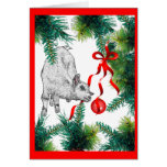 Closer Look Goat Greeting Card