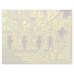Closer view of circuit board pathways letterhead