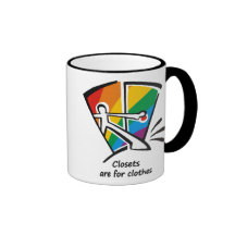 Closets are for Clothes Coffee Mugs
