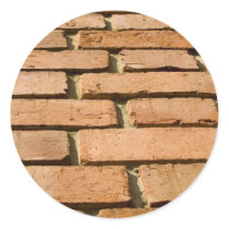 Closeup of a brick wall stickers