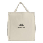CLOTH DIAPERS:, Laundry, Not Landfill! Canvas Bags