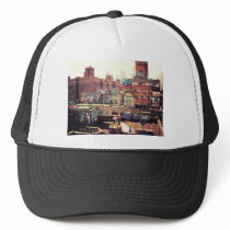 Clotheslines and Graffiti Hat