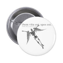 Clothing for teenagers and adults with Latin quote Pins